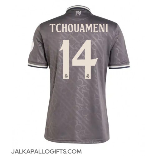 Real Madrid Aurelien Tchouameni #14 Kolmaspaita 2024-25 Lyhythihainen